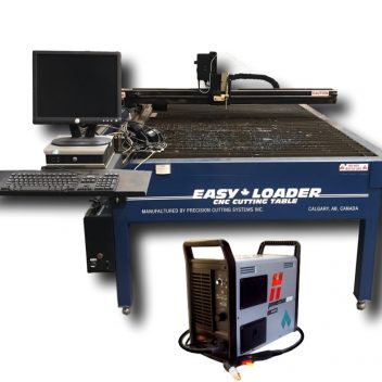 Precision Cutting Systems 4’x8′ CNC Plasma Cutting Table