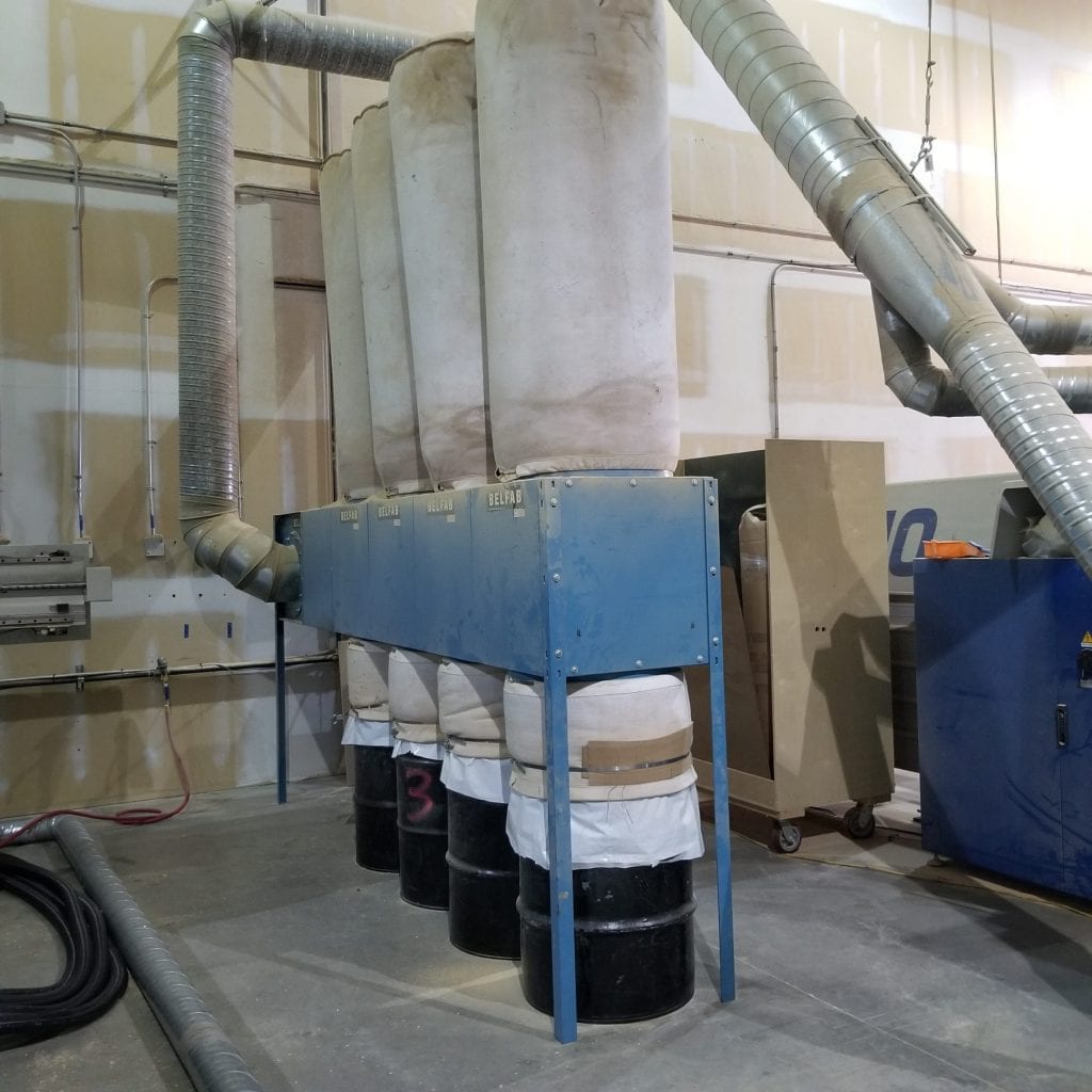 BelFab 15 hp Modular Dust collector