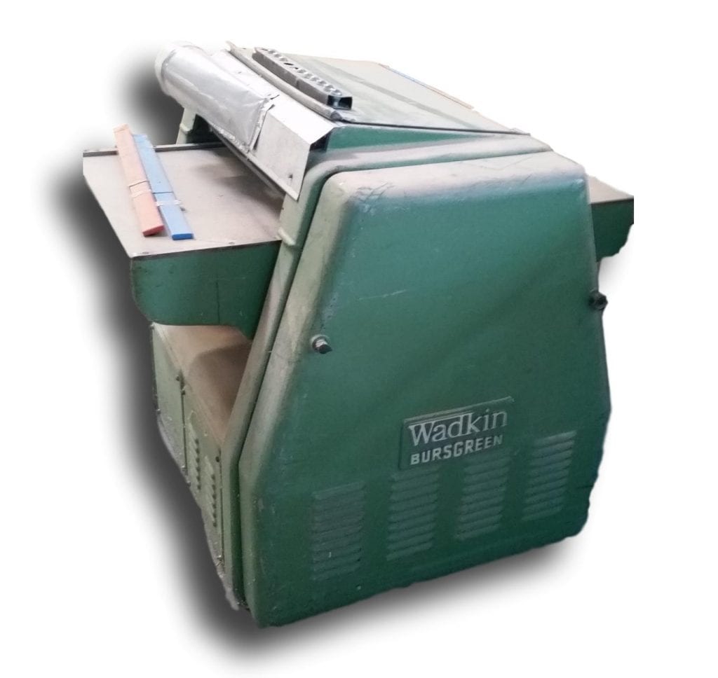 Used Wadkin BAO 24 inch Thicknesser Planer