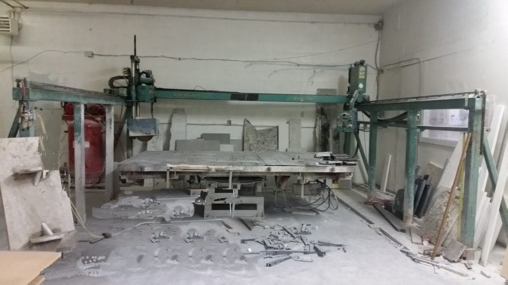 Green Granite bridge saw