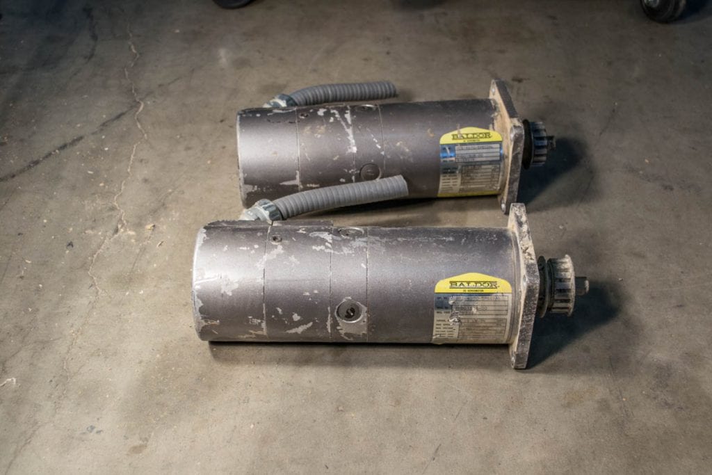 Used Baldor MTE-4070-BLBCE DC Servo Motor