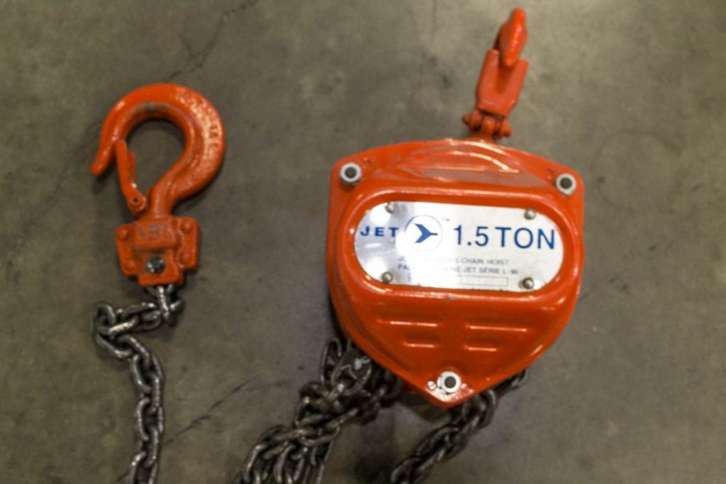 Jet L-90 1.5 ton Chain Hoist