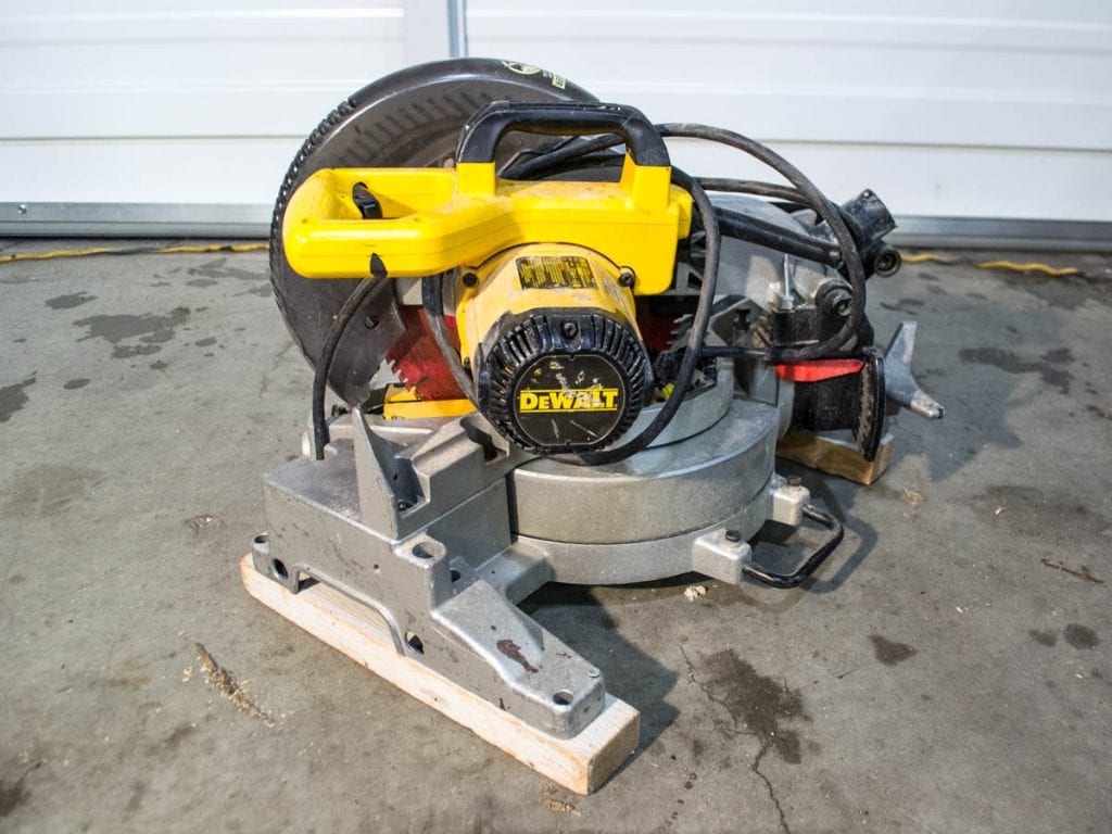 10-inch Heavy Duty Single Bevel Miter Saw