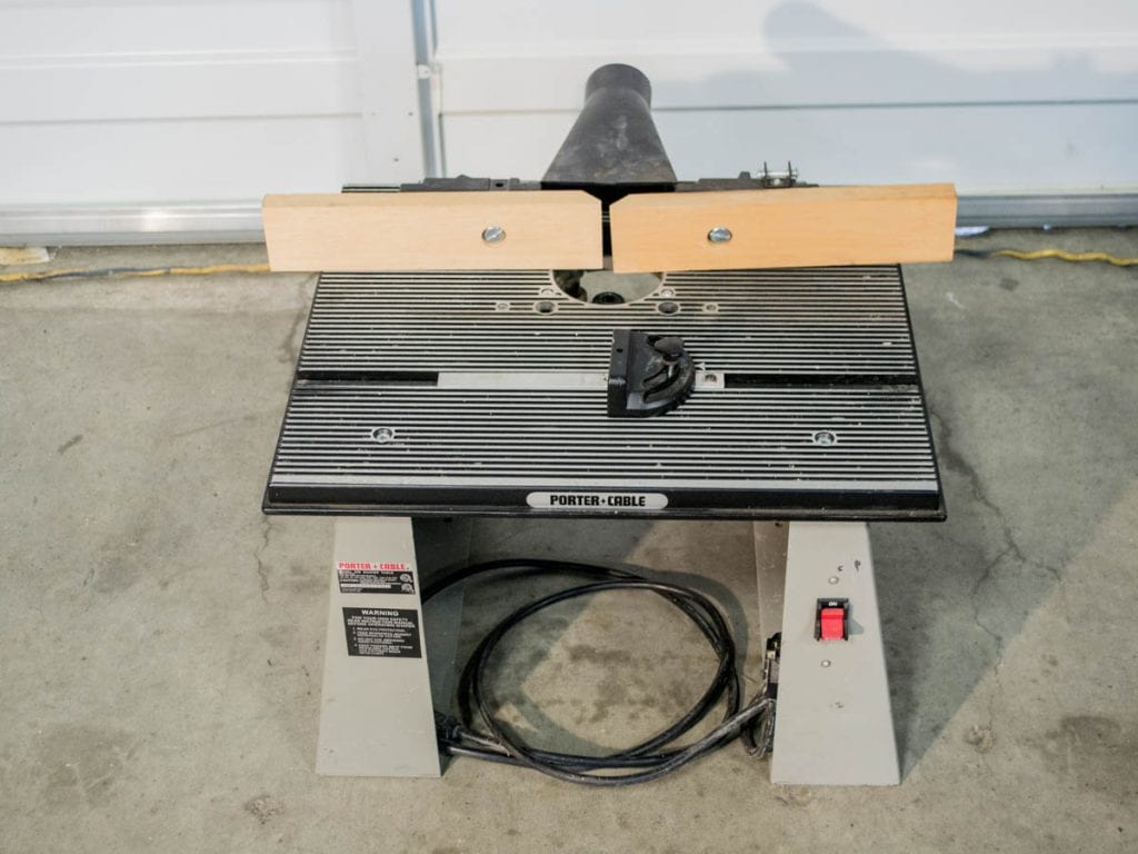 PORTER-CABLE Bench Top Router Table