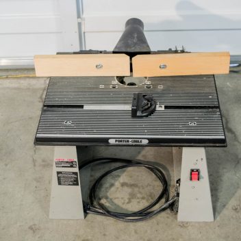 PORTER-CABLE Bench Top Router Table