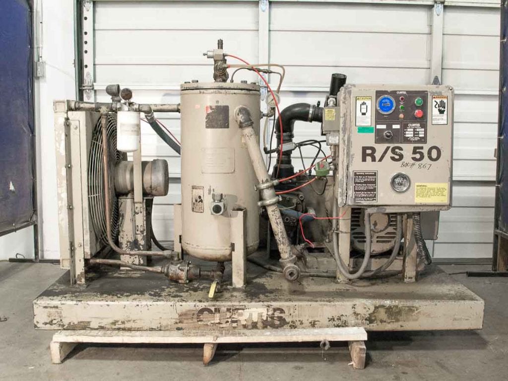 Curtis Rotary Screw Air Compressor