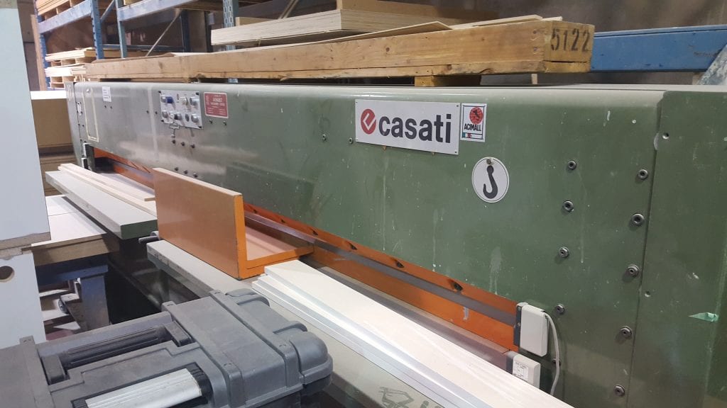 Used Casati  Guillotine TRS 3100 for Veneer