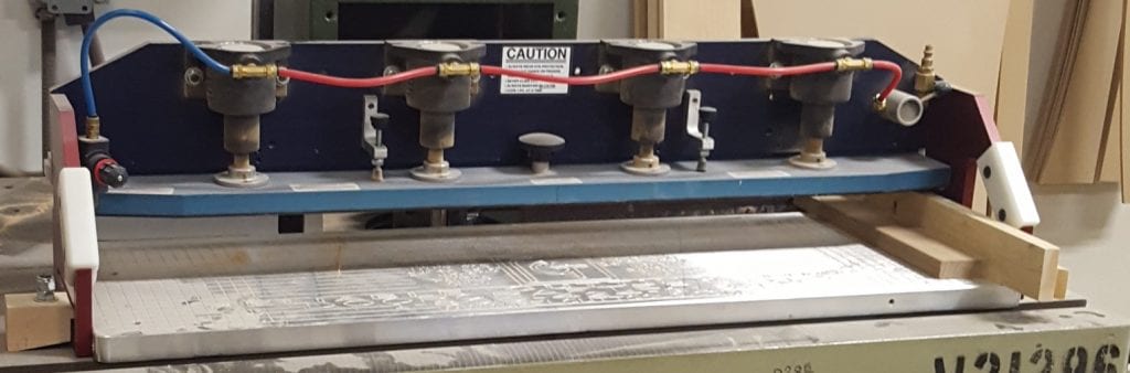 Air Lock Table Clamp