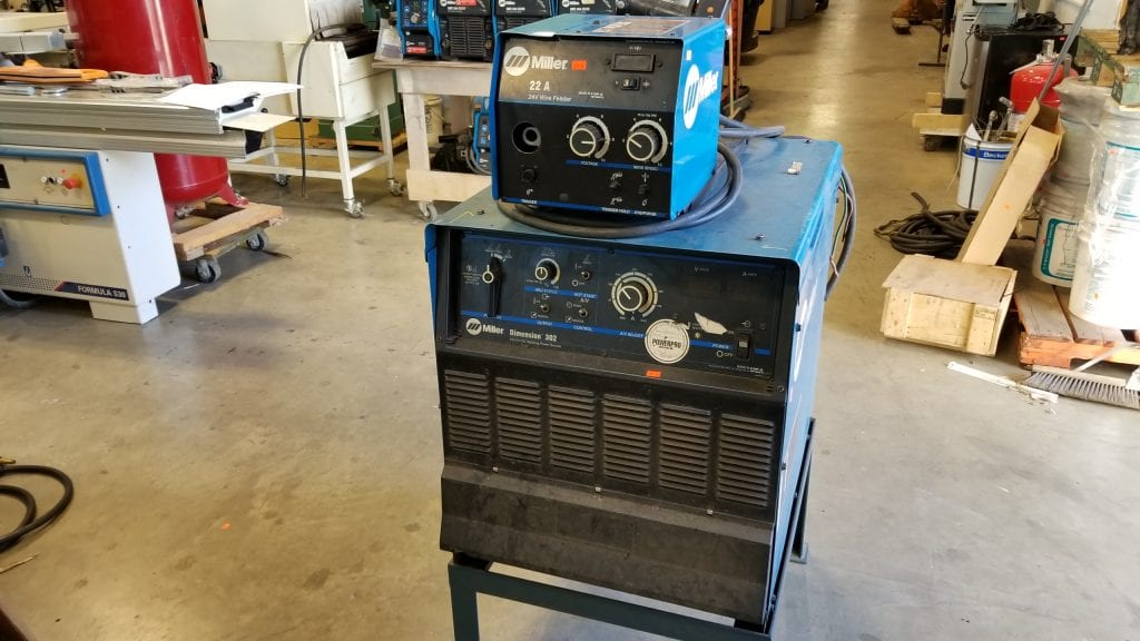 Miller Dimension 302 cc/cv dv welding power source
