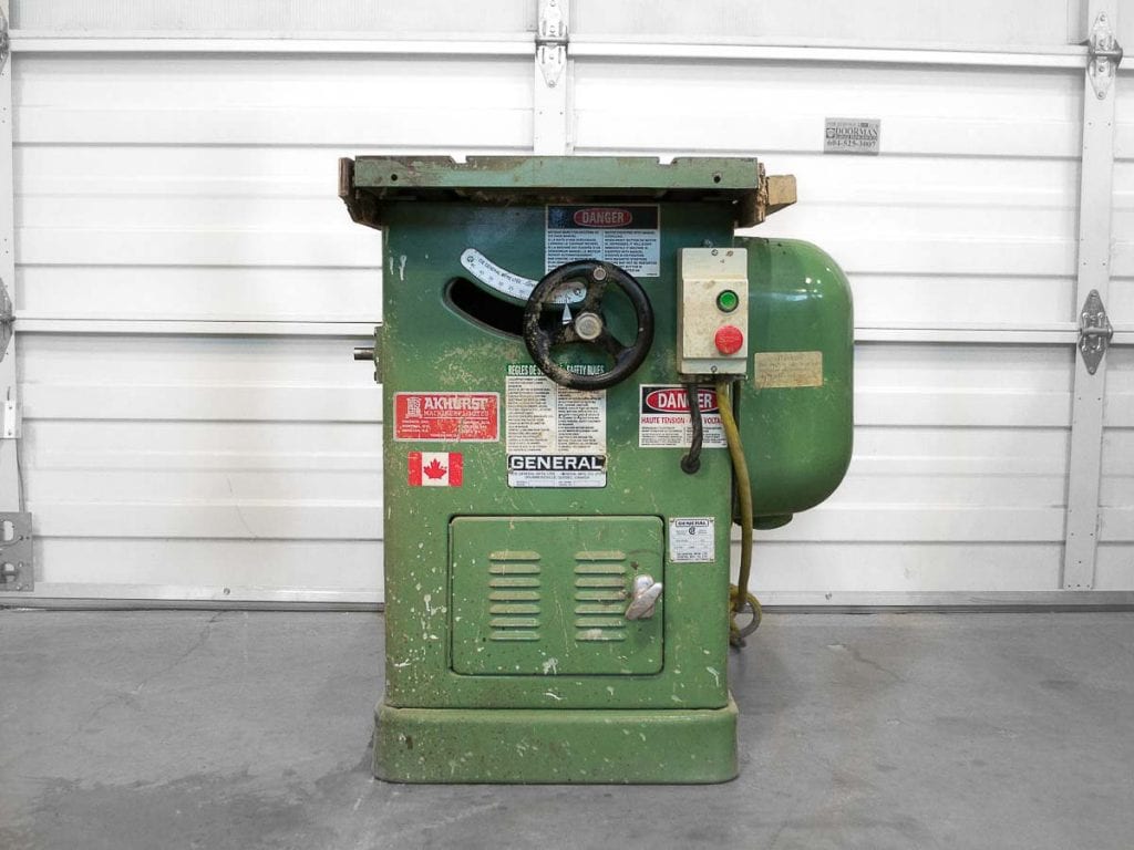 General 350 Table Saw