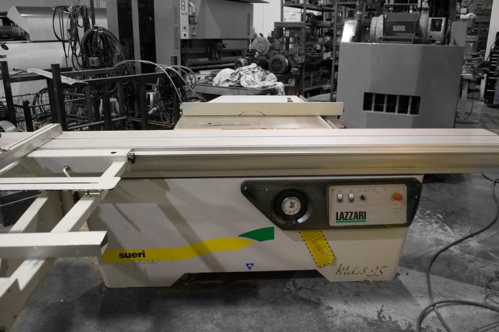 LAZZARI KLASS 35 SLIDING TABLE SAW