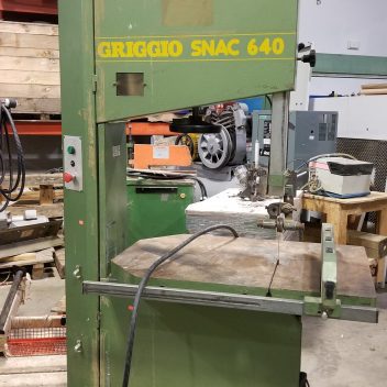 Used Griggio SNAC 640 Resaw / Bandsaw