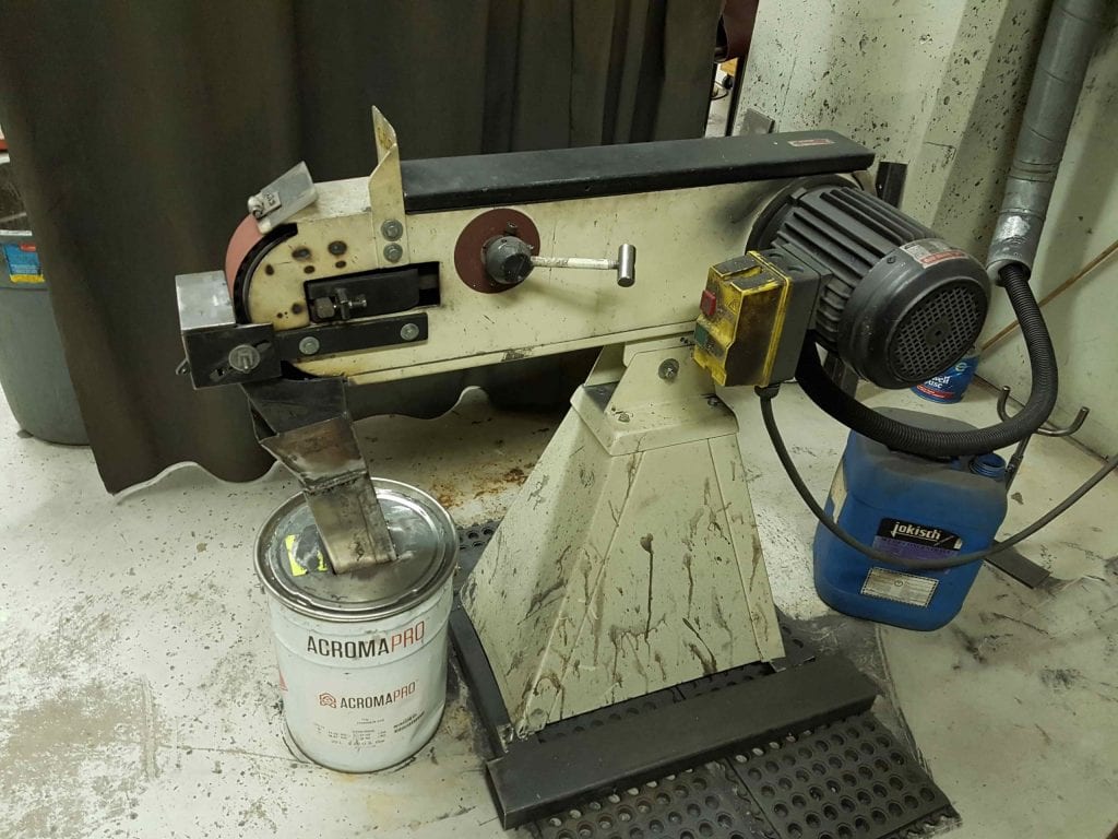 Metal Belt Grinder Model BG3x79