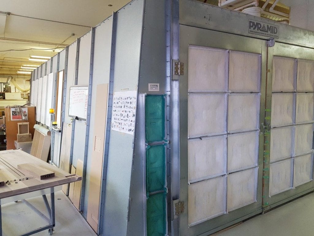 Pyramid Paint Booth