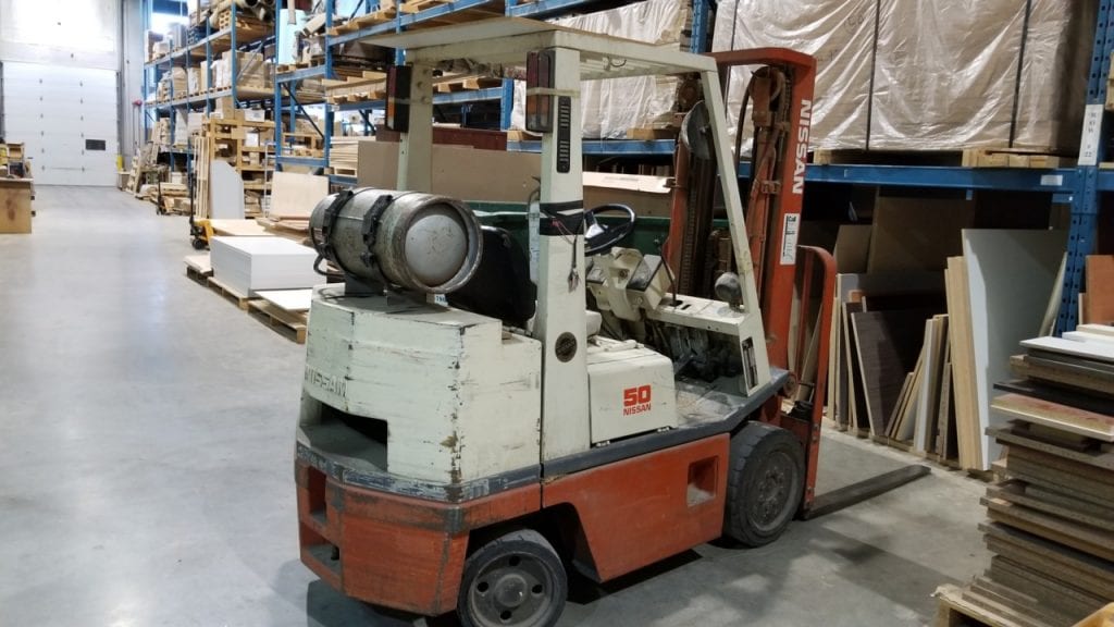 Nissan CPH02A25V forklift