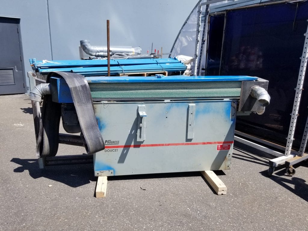 Used Progress Doucet Edge Sander PMC-152