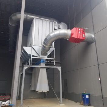 AirMax Systems 100 HP Dust Collection System 
