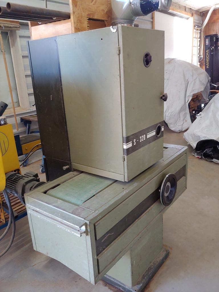 VERTONGHEN S320 18” belt sander