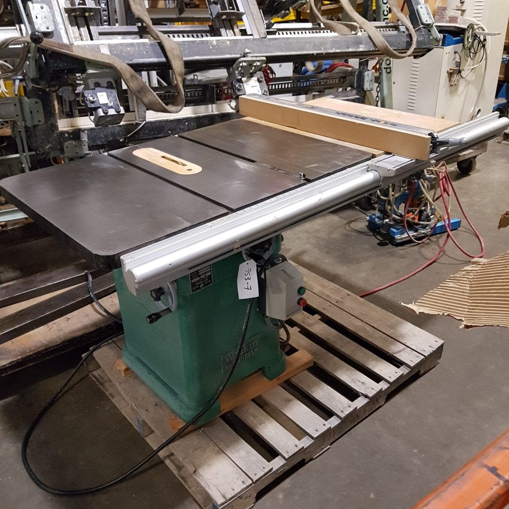 Wadkins 10AGS Table Saw