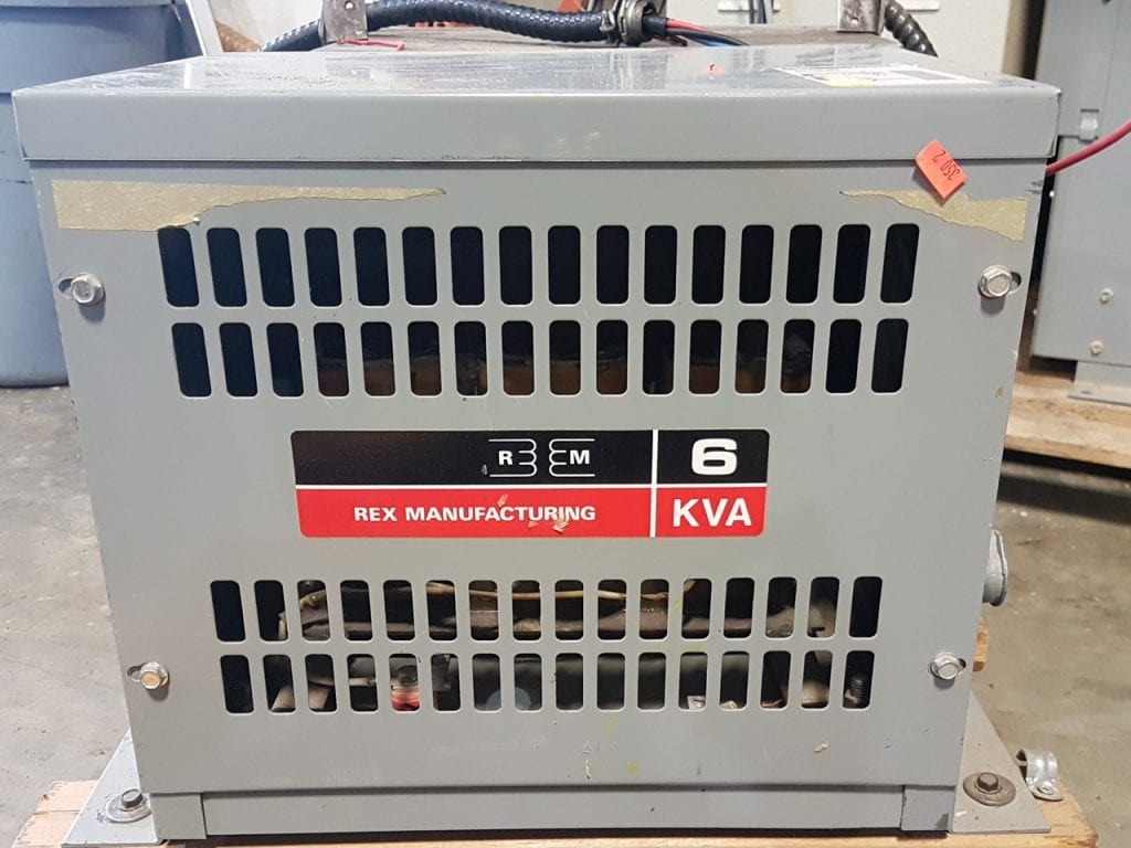 350-2 Rex 6KVA 600V Transformer