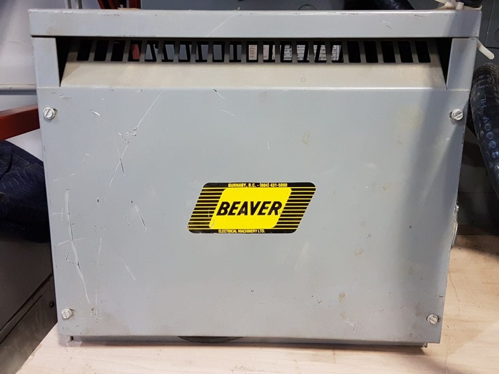 403-28 Beaver 10KVA 600V ANN Transformer
