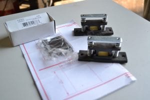 EMTEK 8801MB Roller Catches with screws