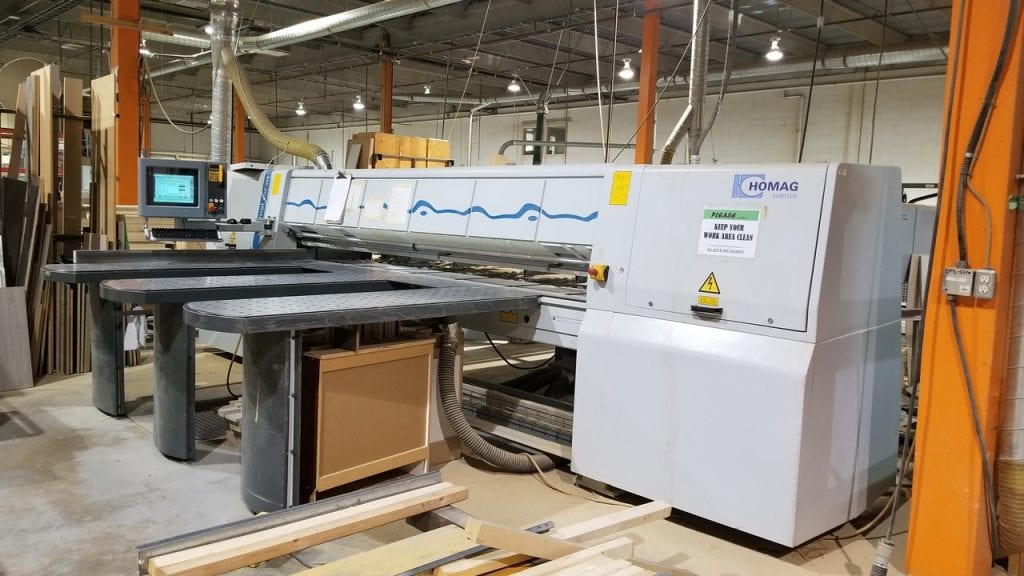 HOMAG CHF 320 FRONT LOAD, AUTOMATIC PANEL SAW