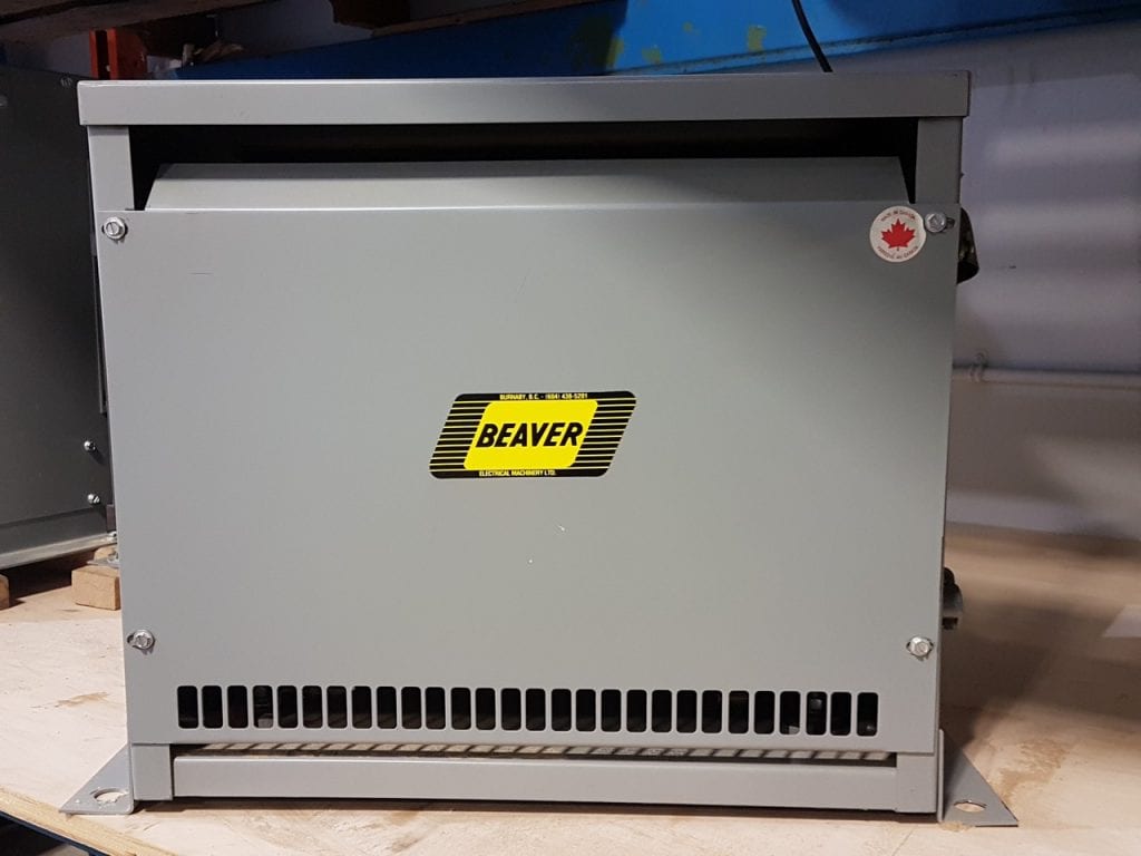 580-143 Beaver 15KVA 600V ANN Transformer