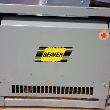 580-144 Beaver 10KVA 600V ANN Transformer