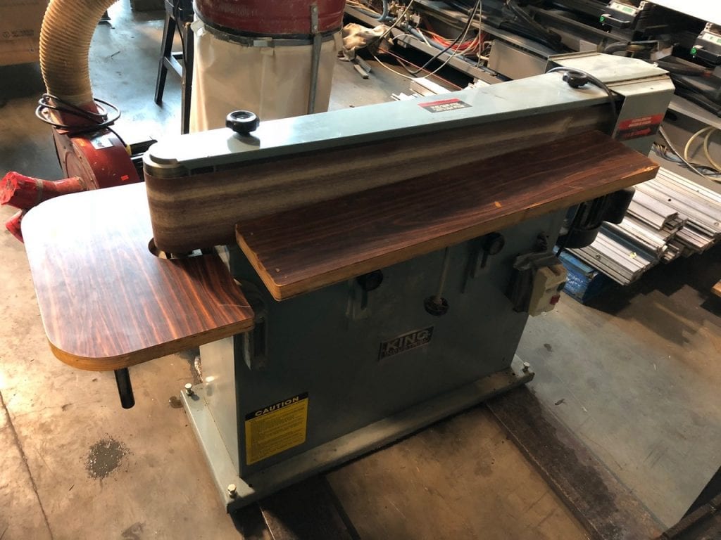 Used KING Canada  6” x 108” Edge Sander  Model CT-108 C