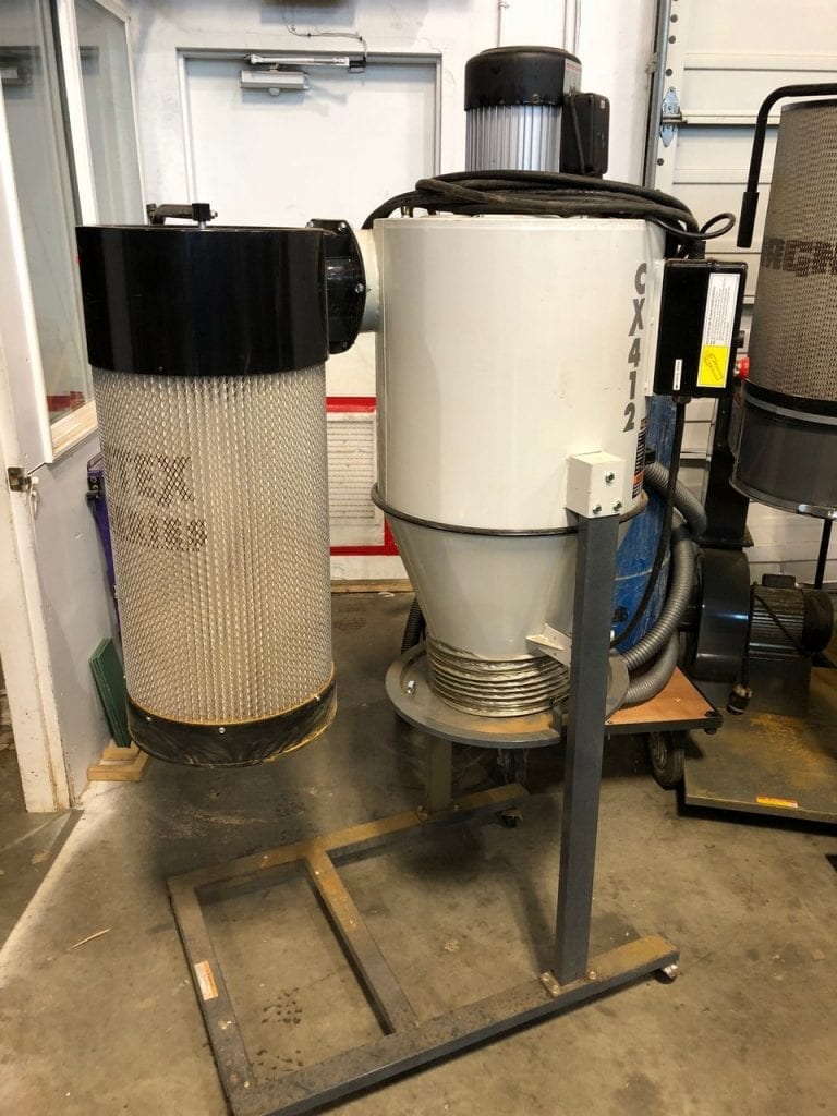 Craftex CX412- 2 HP Cyclone Dust Collector