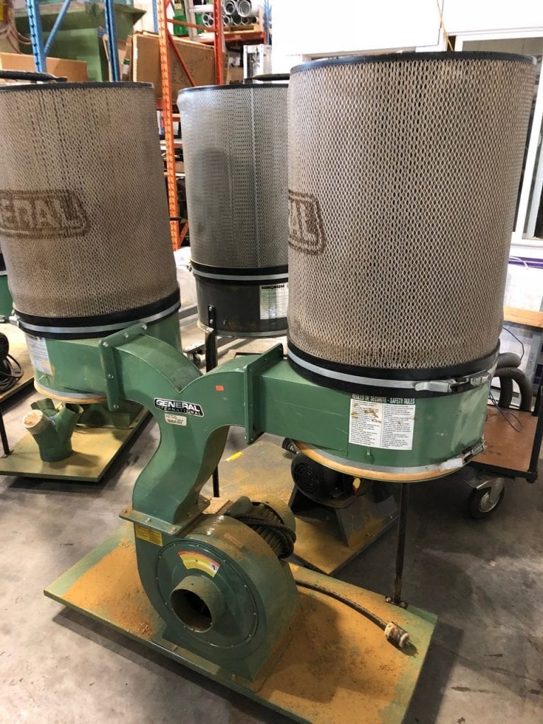 General International 3 HP Dust Collector