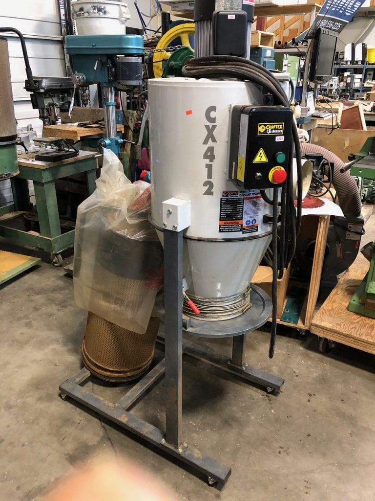 Craftex 2 HP Cyclone Dust Collector CX412