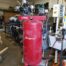 Used Snap-On 18.5 ACPM @ 100PSI 5HP 3 Head Vertical Tank Air Compressor