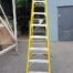 Used Louisville Ladder 7 ft. Fiberglass Ladder, Type II, 225 lbs Load Capacity