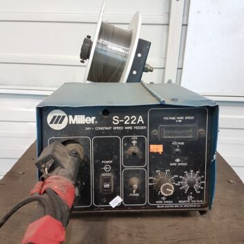 Used Miller S-22A 24V Constant speed wire feeder