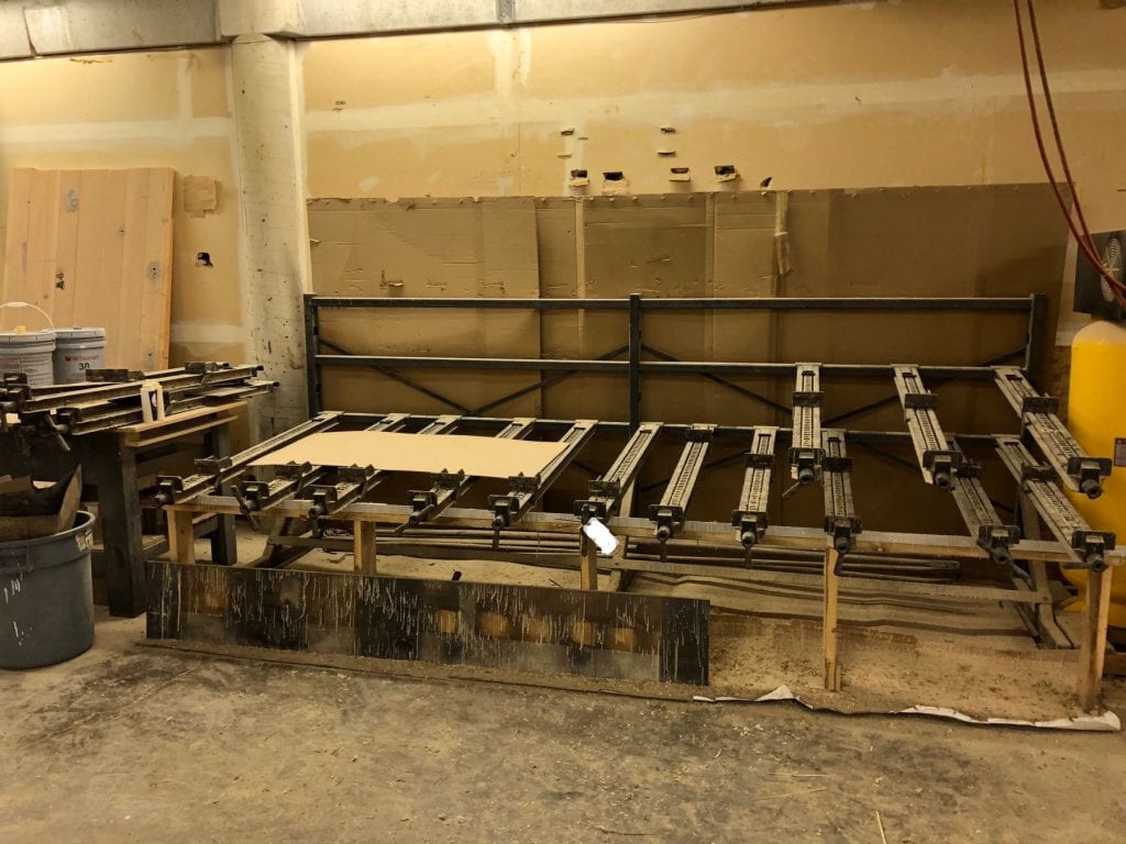 Used Manual Panel Clamp