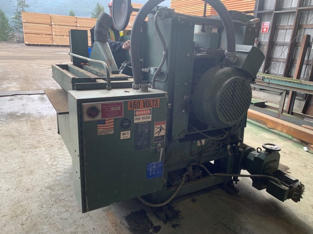 Used Mereen Johnson 424-DC multi Rip Saw
