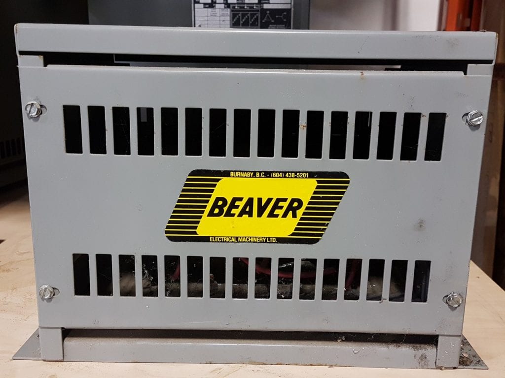 90000-344-Beaver KVA 10 600V ANN Transformer
