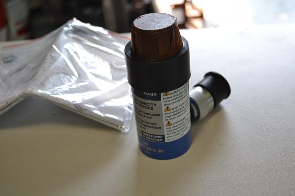 Used OC Hydraulic Cylinder 10 TON, 2-1/8