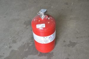 Used Badger DC-125 BC Dry Chemical Fire Extinguisher