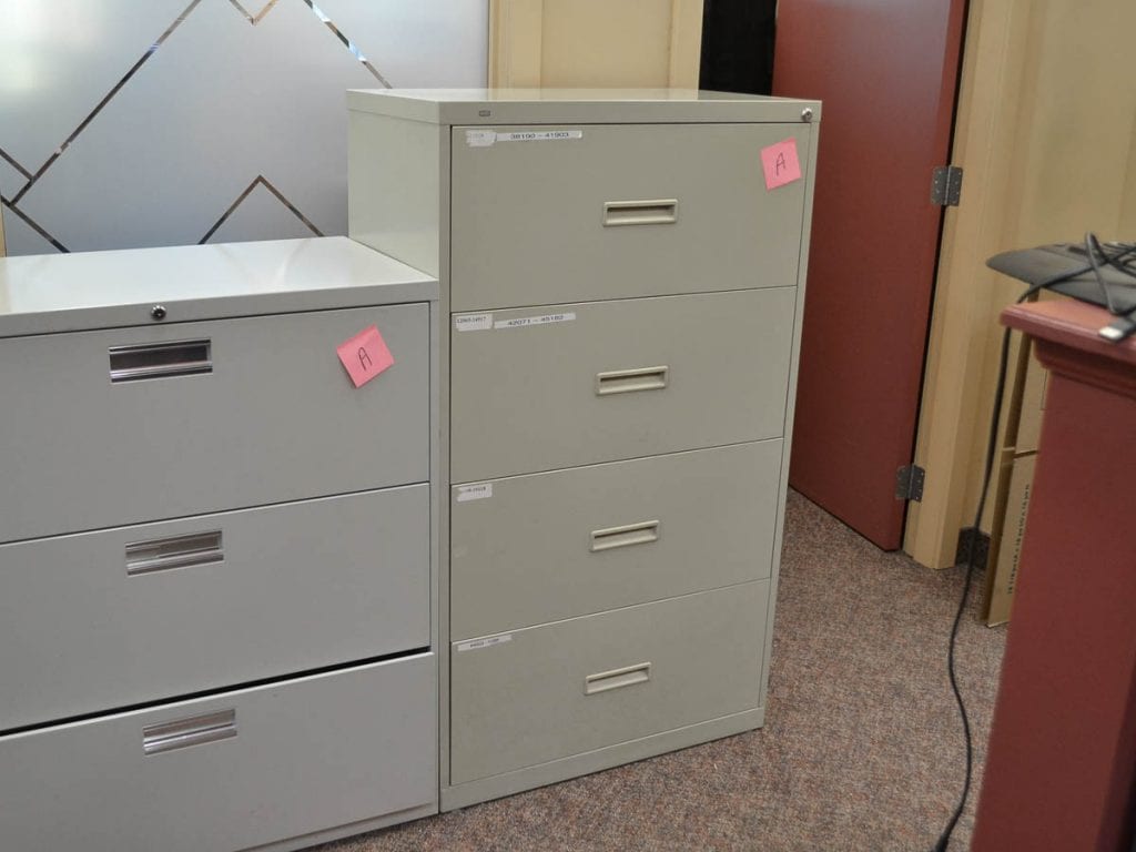 4-Drawer Lateral Filing Cabinet