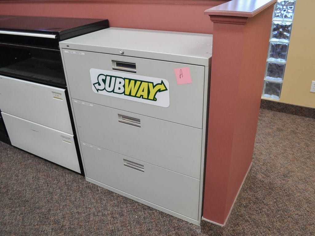 3-Drawer Lateral Filing Cabinet