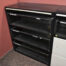 3-Drawer Lateral Filing Cabinet with no drawer fronts
