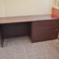 Burgundy Credenza with 2 lateral filing drawers
