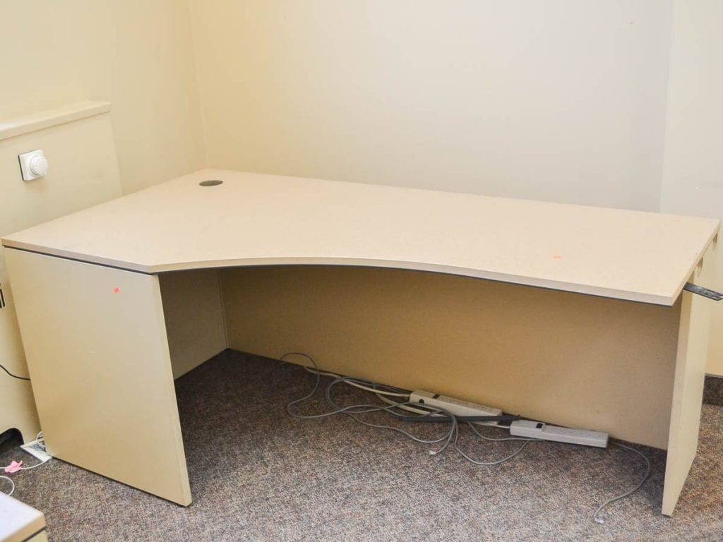 Straight Desk with End Panels