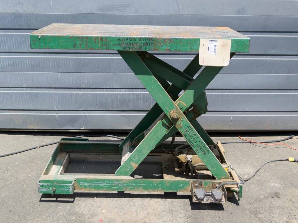 Advanced Materials Scissor Lift