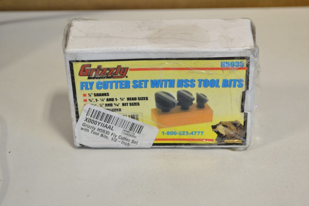 Grizzly Fly Cutter set with HSS Tool Bits