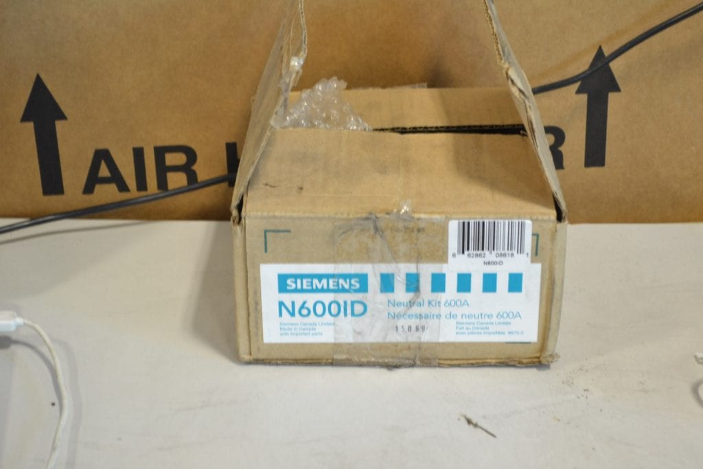 Siemens N600ID Neutral Kit 600A