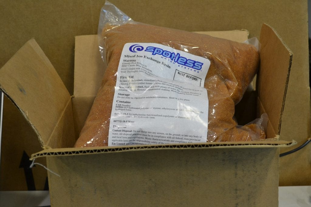 Spotless Water Systems Mixed Ion Exchange Resin